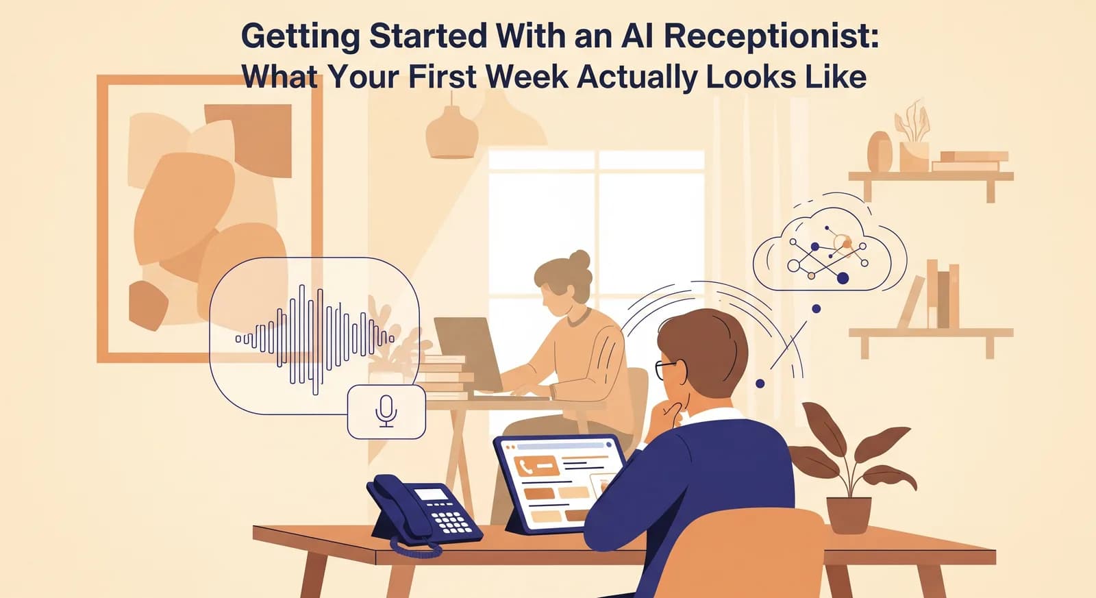 Getting Started With an AI Receptionist: What Your First Week Actually Looks Like