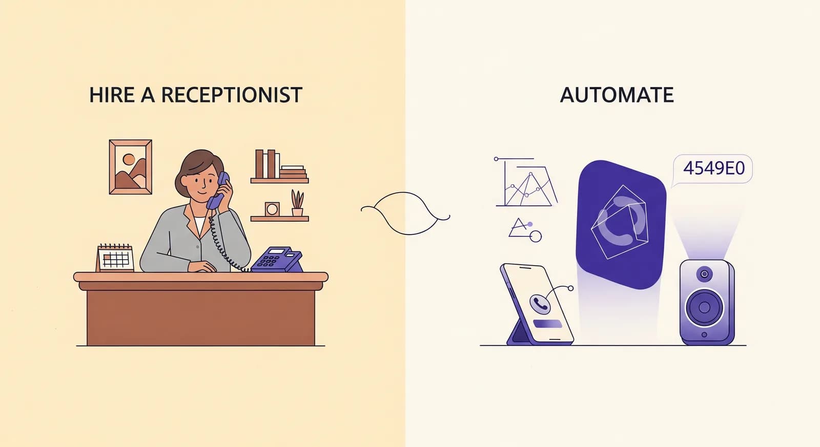 Přijmout recepční, nebo automatizovat? Skutečná personální matematika