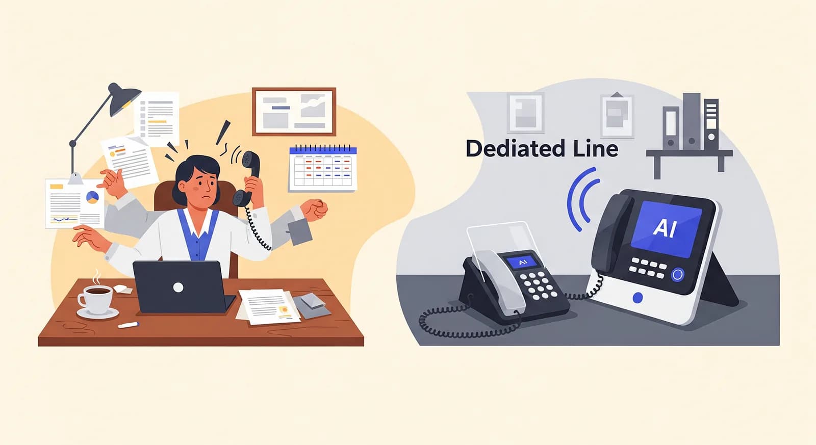 Who Should Answer the Business Phone: Staff Between Tasks vs. a Dedicated Line