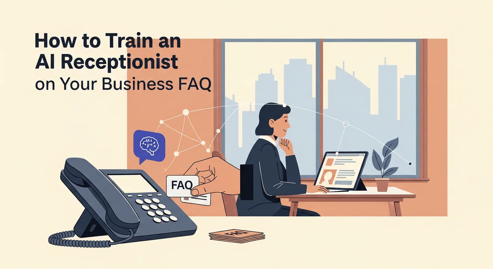 How to Train an AI Receptionist on Your Business FAQ